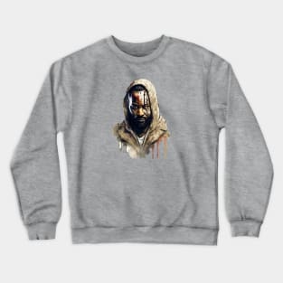 Ghostface Killa Watercolor - Original Artwork Crewneck Sweatshirt